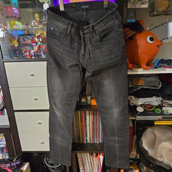 *RARE* SCOTCH & SODA VERNON BOOT CUT STONE WASH DENIM US 33/34 - Picture 1 of 6